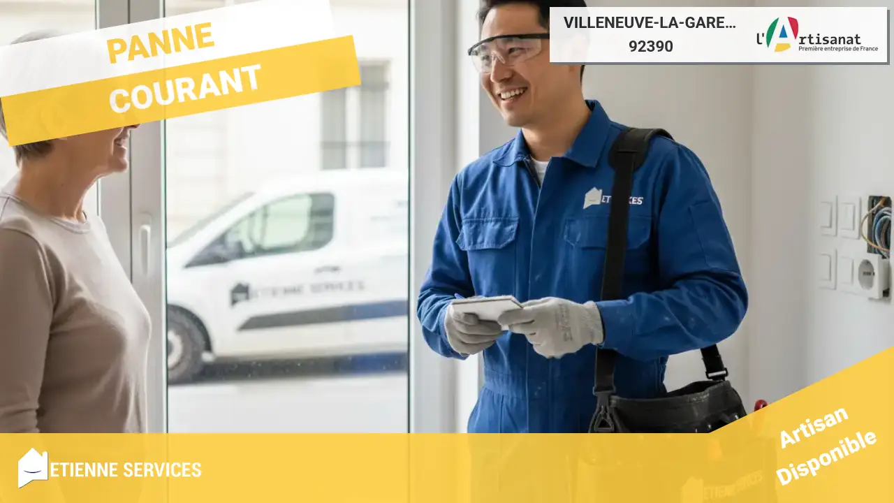 Les experts du dépannage et de l'installation électrique à Villeneuve-la-Garenne