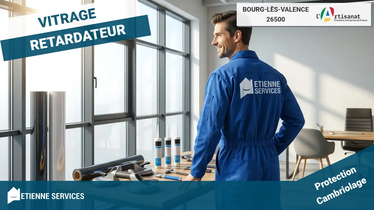 Votre Service de Dépannage d'Urgence en Vitrerie 7j/7 à Bourg-lès-Valence