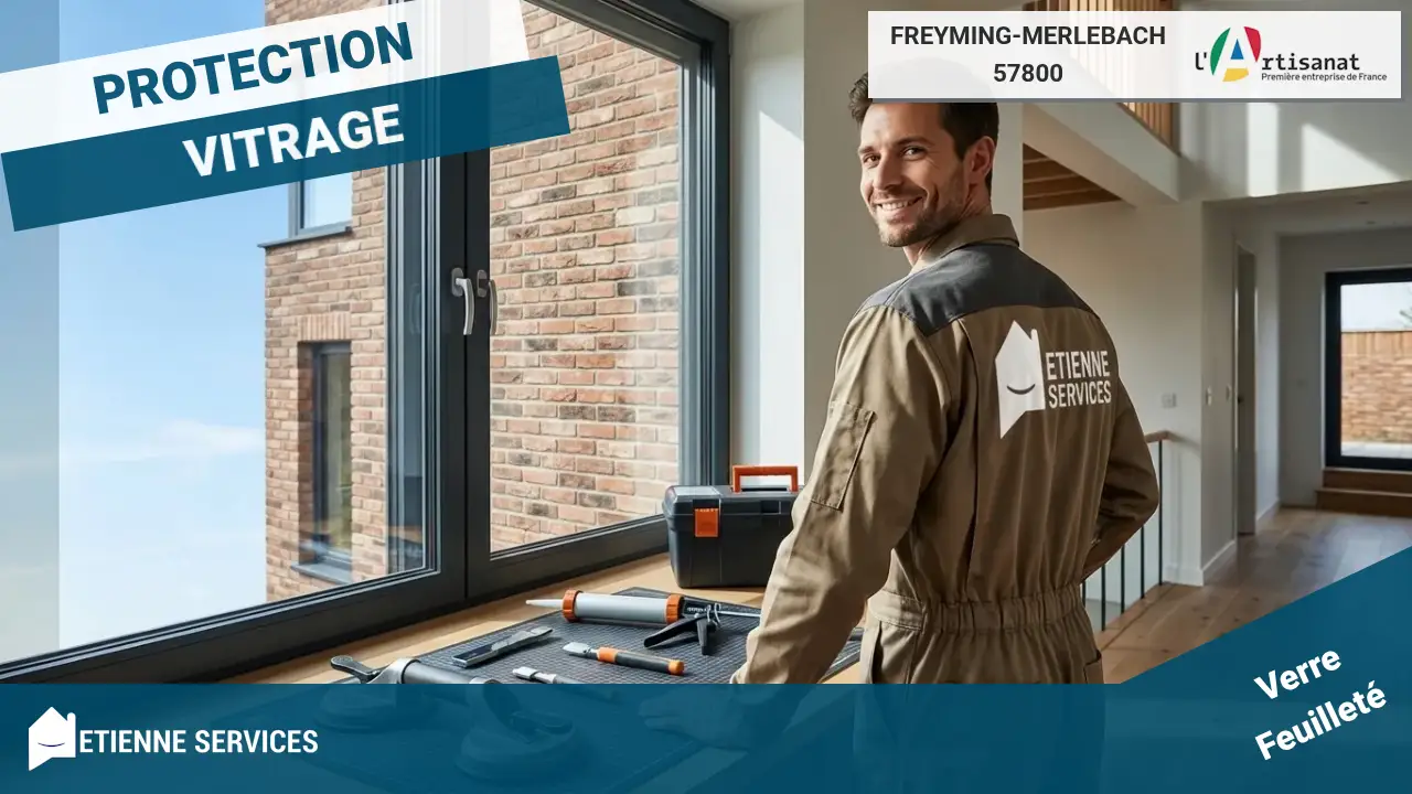 Service de dépannage rapide pour toute urgence de vitrerie à Freyming-Merlebach
