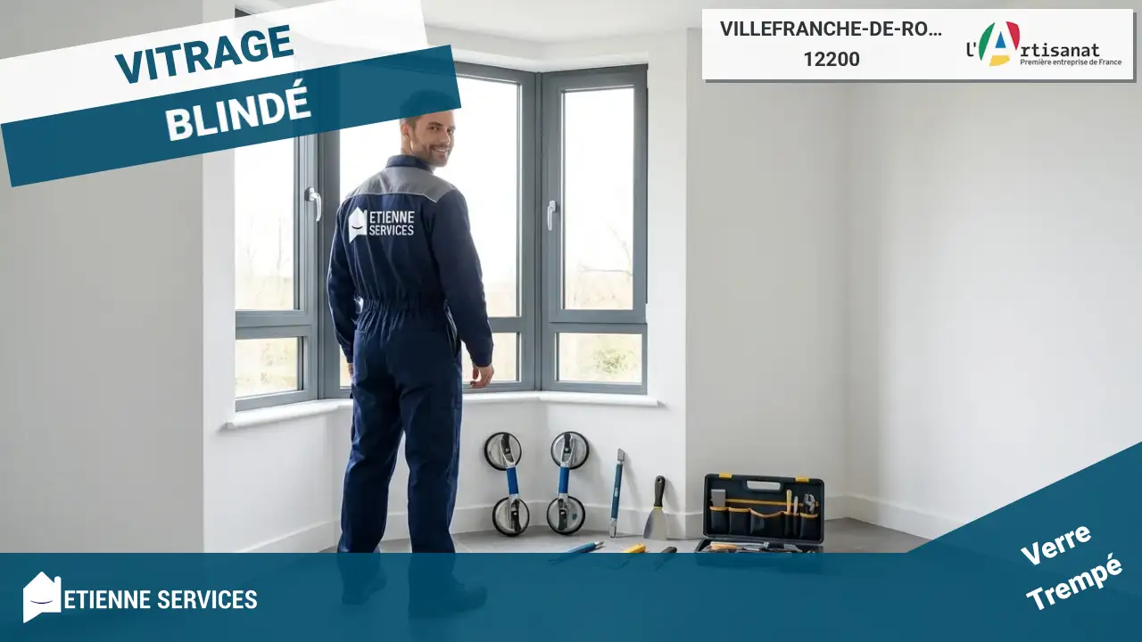 Dépannage de Vitrerie d'Urgence par nos Artisans Experts à Villefranche-de-Rouergue