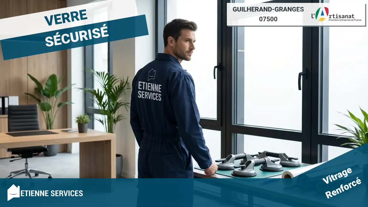 Votre Dépannage de Vitrerie d'Urgence à Guilherand-Granges par des Artisans Qualifiés