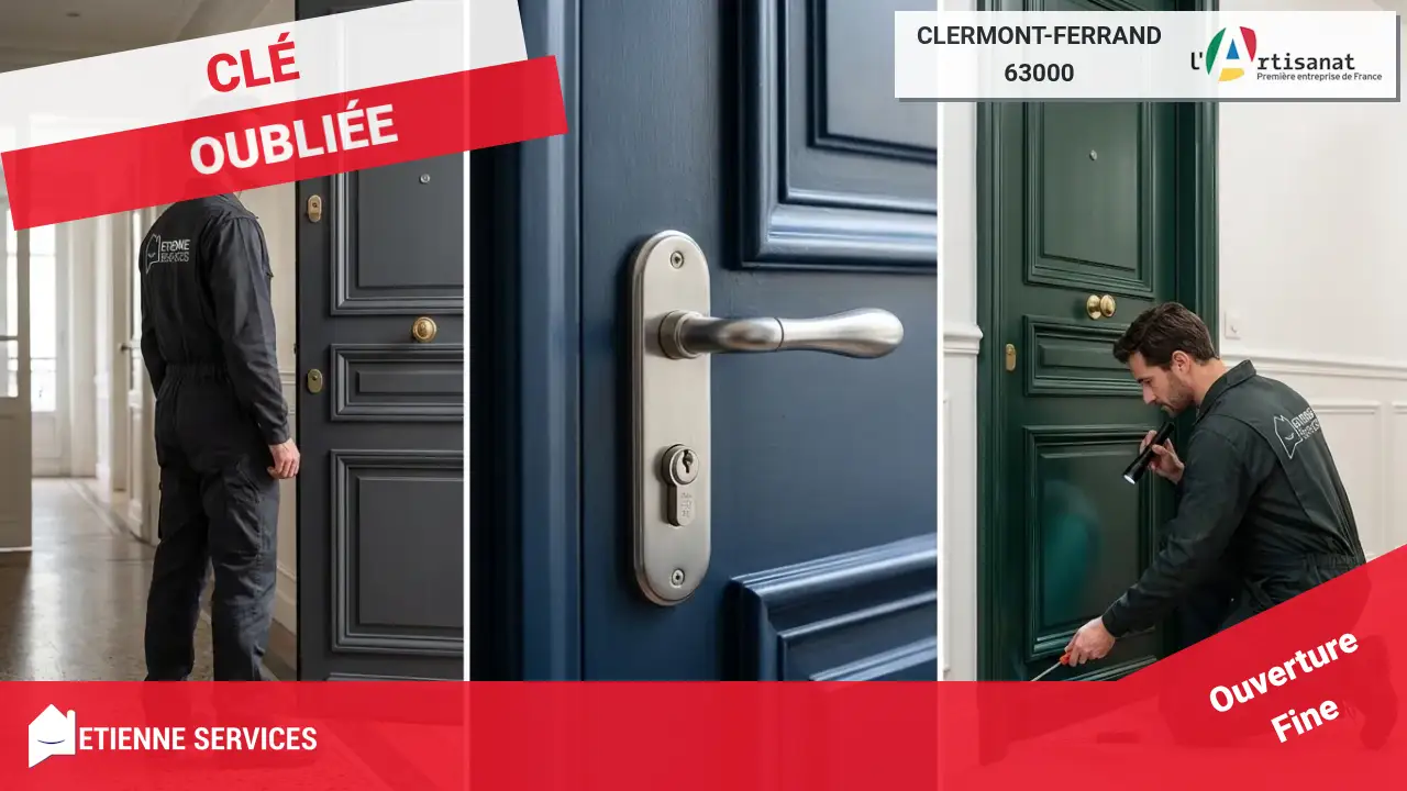 Spécialistes de l'Ouverture de Porte à Clermont-Ferrand : Intervention Rapide et Efficace