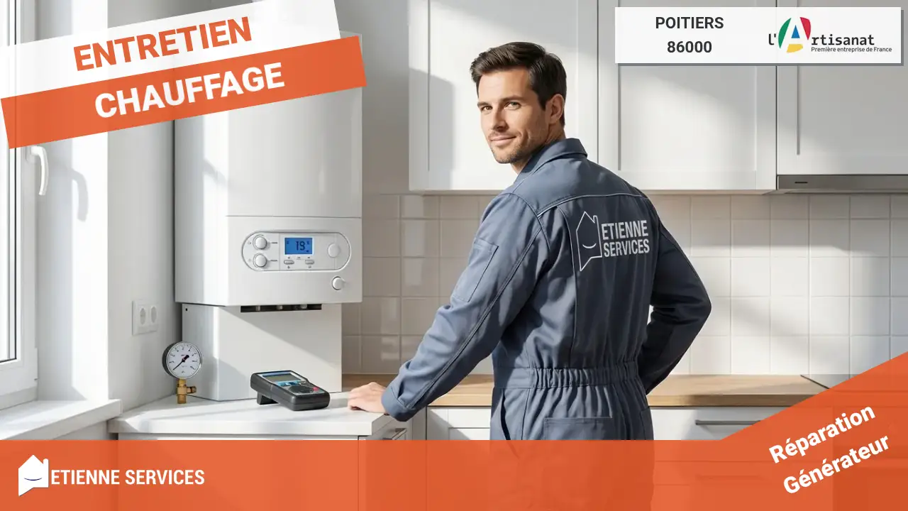 Intervention rapide pour tout dépannage de chaudière et radiateur à Poitiers