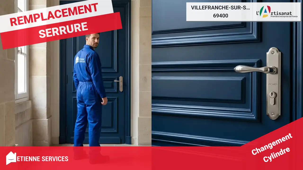 Service de Dépannage d'Urgence en Serrurerie sur Villefranche-sur-Saône