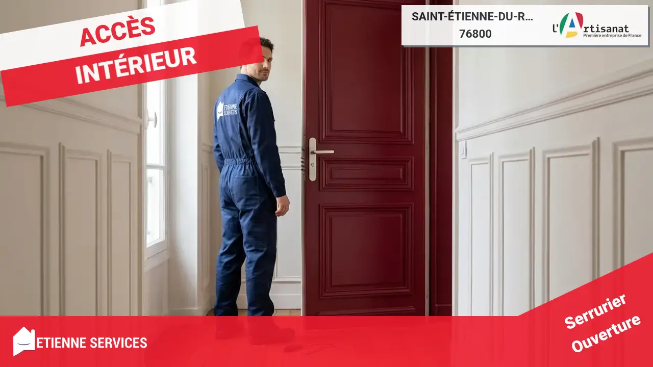 Intervention rapide par des experts pour toute ouverture de porte à Saint-Étienne-du-Rouvray