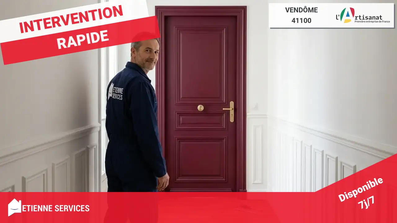 Votre Expert en Dépannage et Installation de Serrurerie à Vendôme (41100)