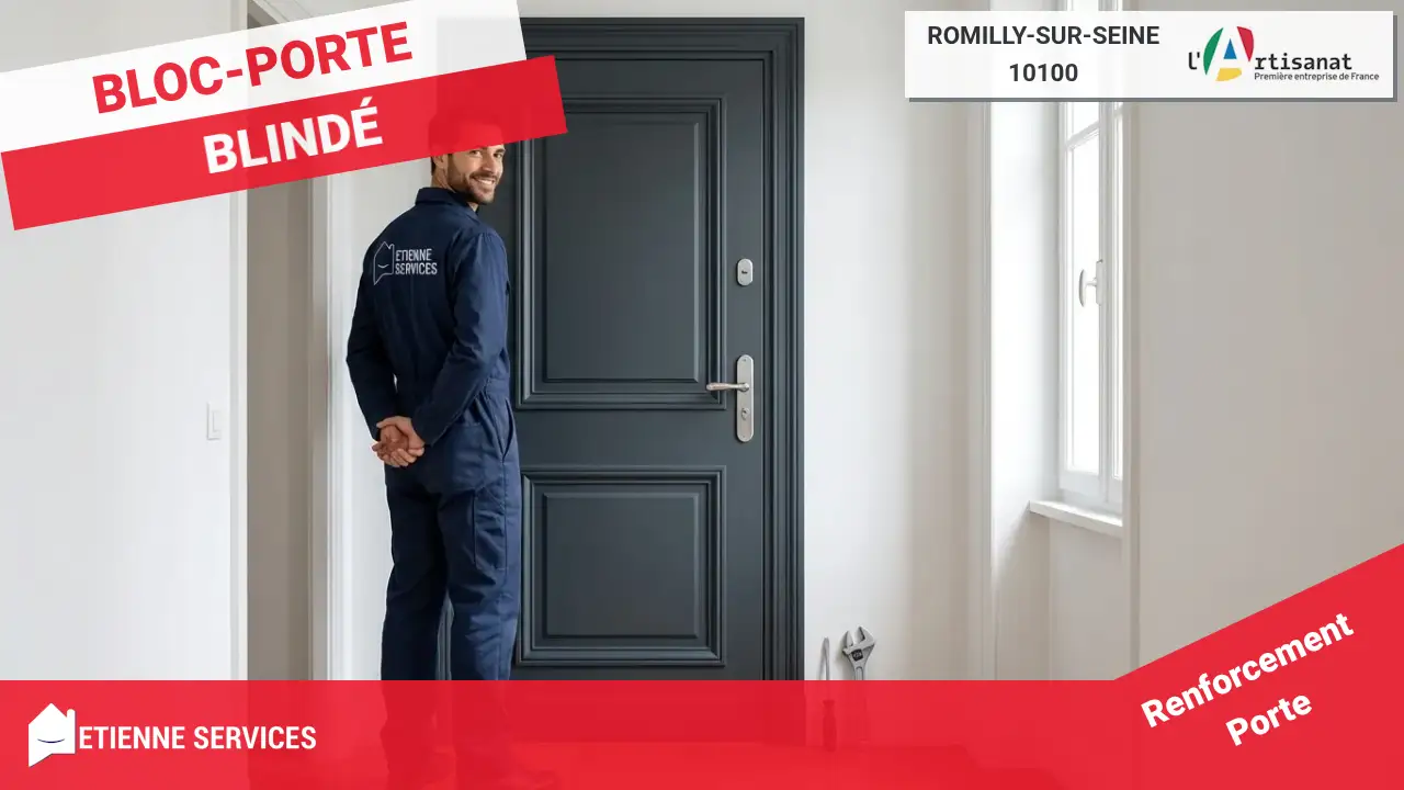 Votre Spécialiste de l'Installation de Portes Blindées à Romilly-sur-Seine et ses Environs