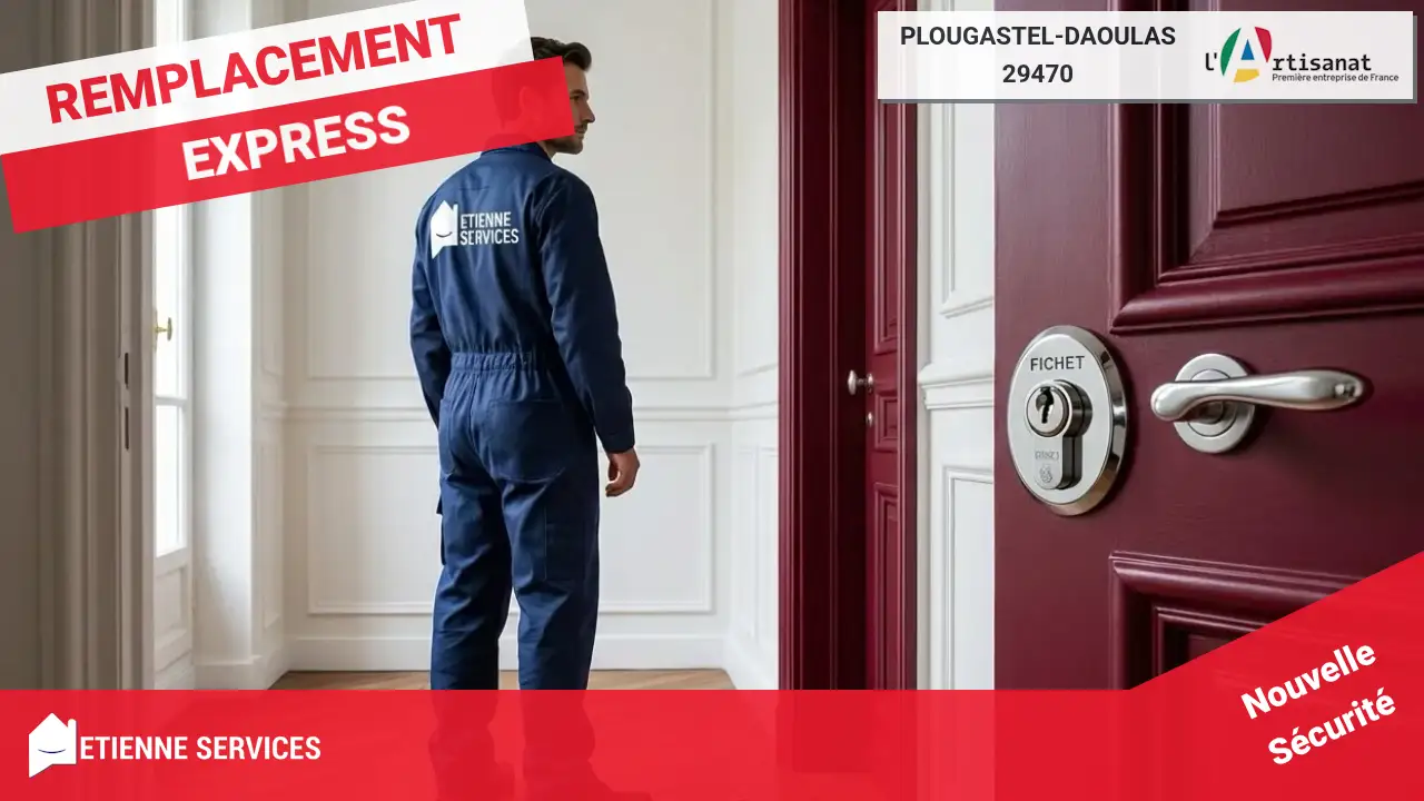 Dépannage de Serrurerie Efficace et Rapide par nos Artisans à Plougastel-Daoulas
