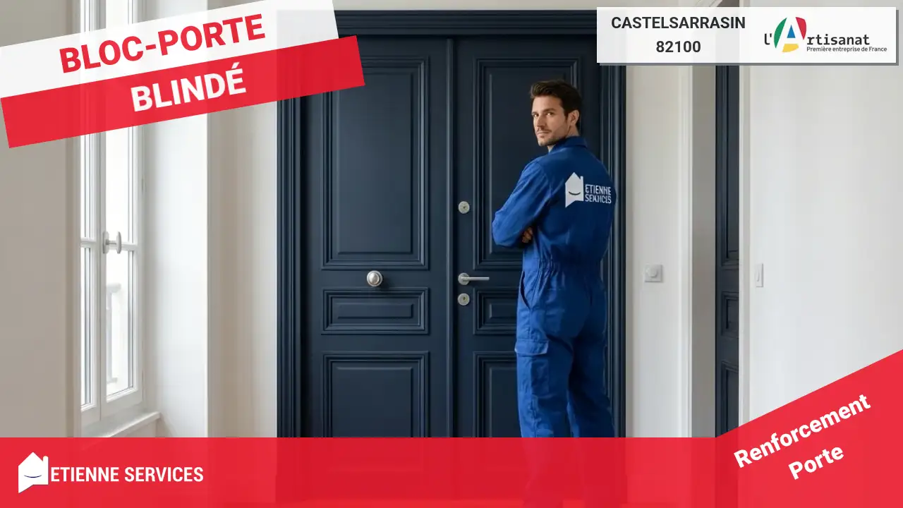 Experts en Installation de Porte Blindée pour votre Sécurité à Castelsarrasin