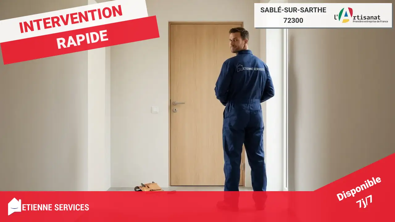 Nos Experts en Dépannage et Installation de Serrurerie à Sablé-sur-Sarthe