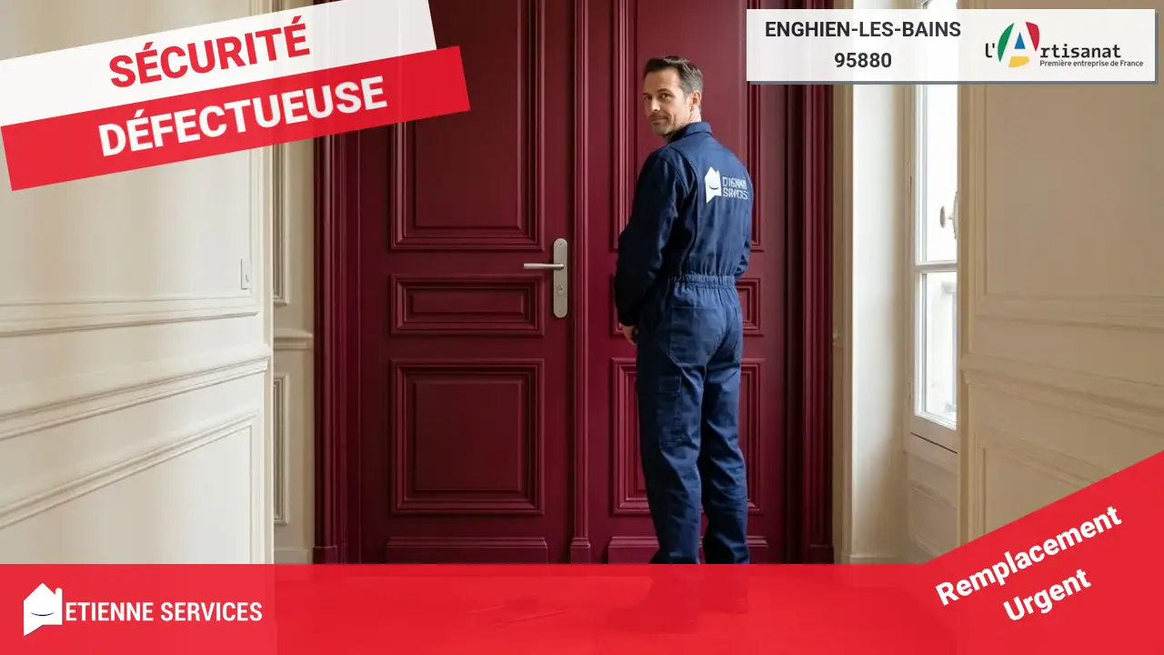 Service de Dépannage Serrurerie d'Urgence 7j/7 à Enghien-les-Bains