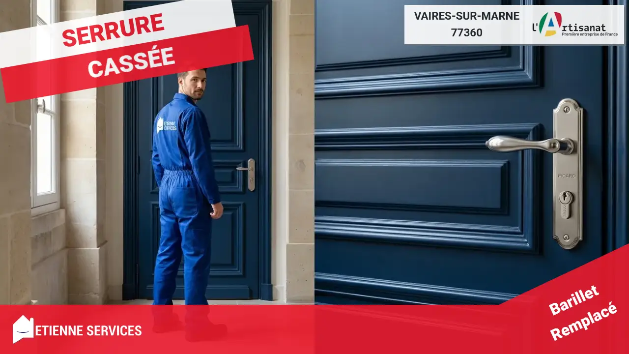 Votre Service de Dépannage Serrurerie Rapide et Fiable à Vaires-sur-Marne