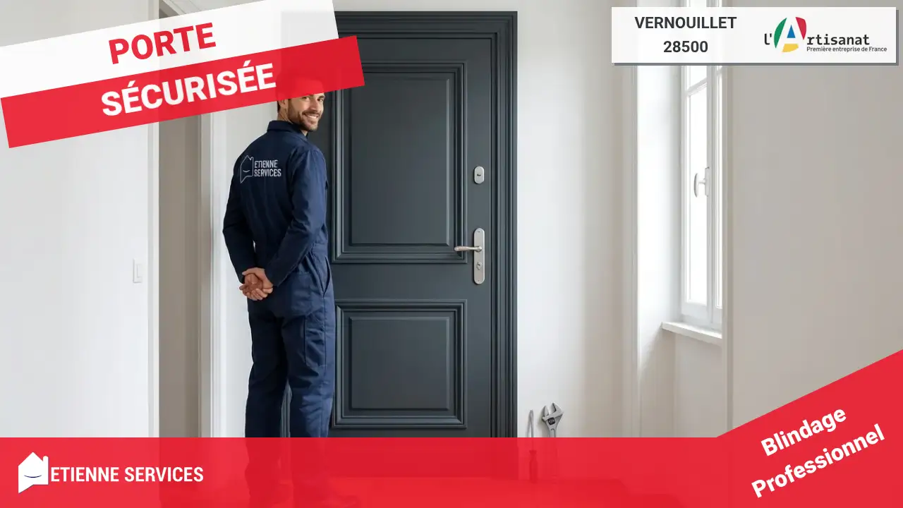 Votre expert en installation et remplacement de porte blindée à Vernouillet (28500)