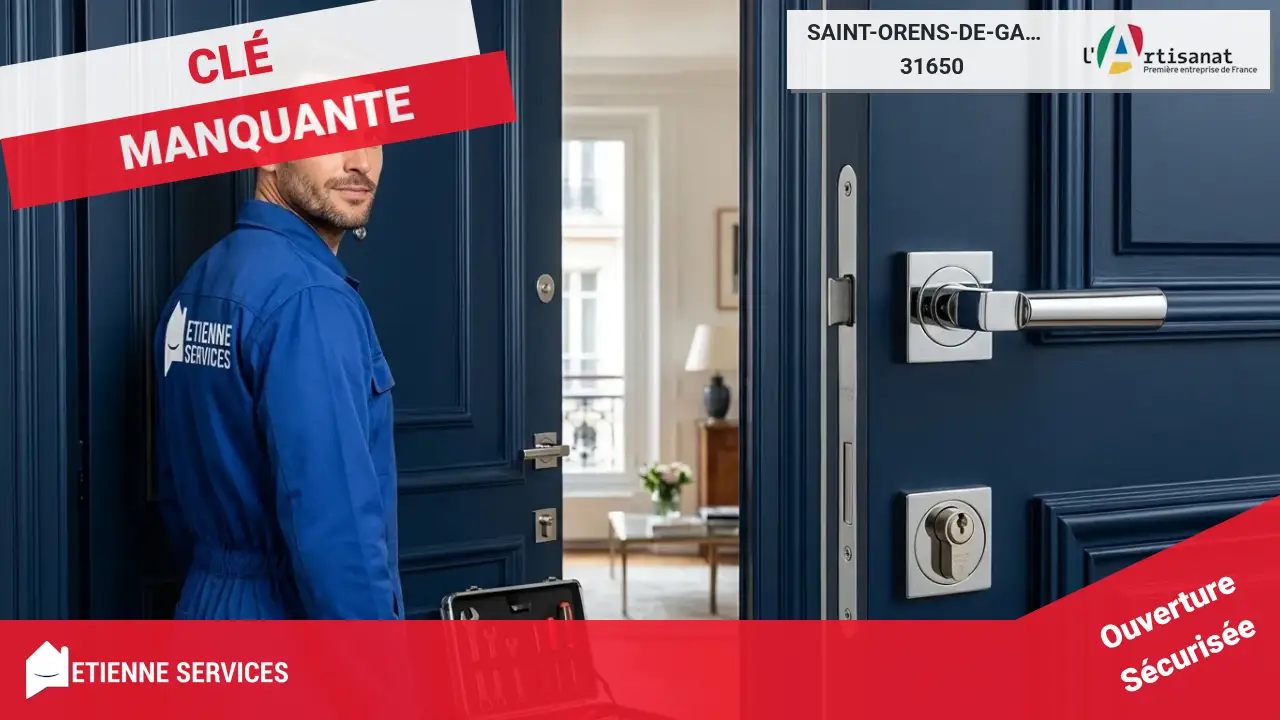 Spécialistes de l'Ouverture de Porte Rapide à Saint-Orens-de-Gameville