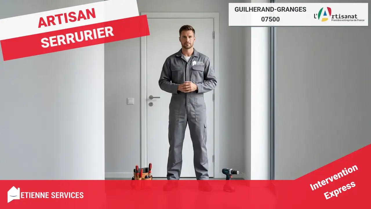 Les meilleurs artisans pour votre dépannage et installation de serrurerie à Guilherand-Granges