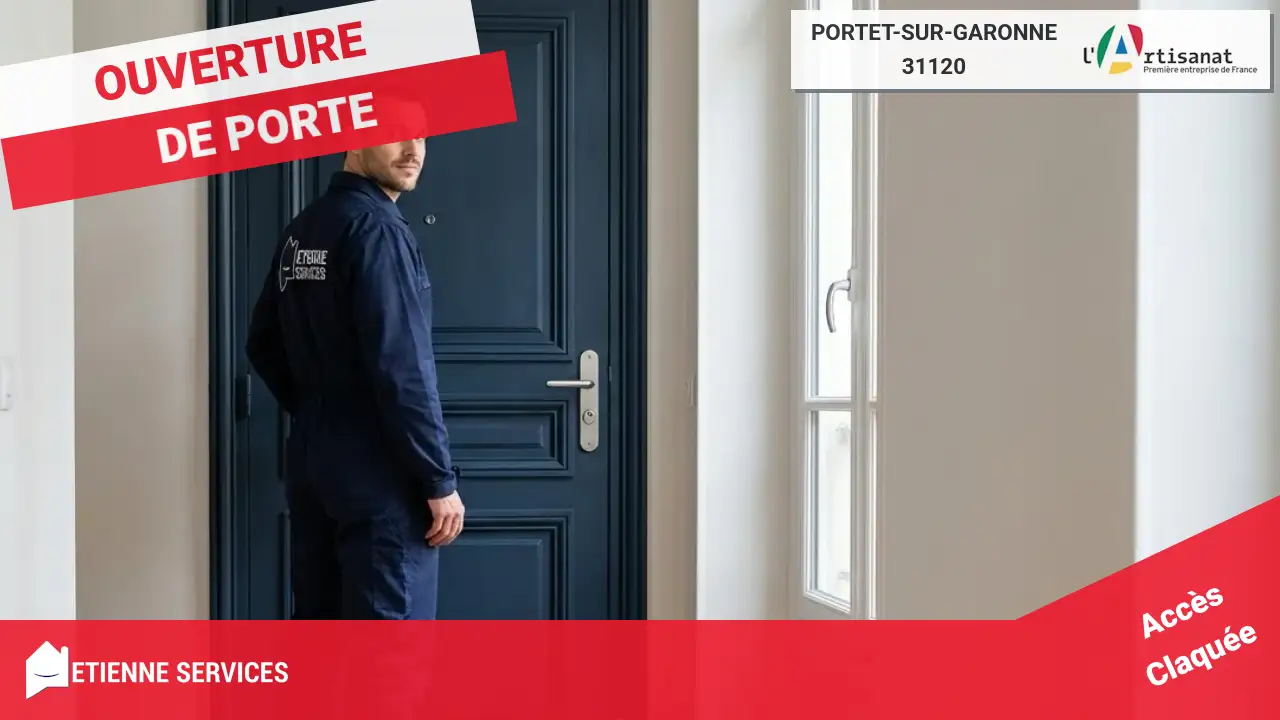 Experts en Ouverture de Porte sans Dégât à Portet-sur-Garonne
