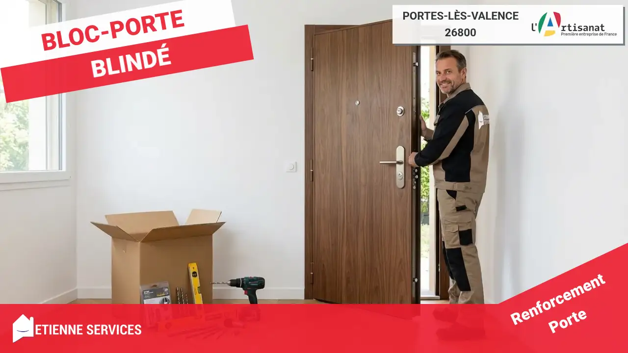 Experts en Installation de Porte Blindée à Portes-lès-Valence