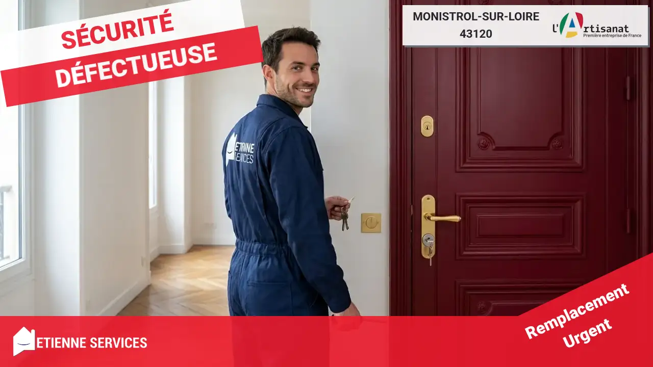 Service de Dépannage de Serrurerie Rapide et Fiable à Monistrol-sur-Loire