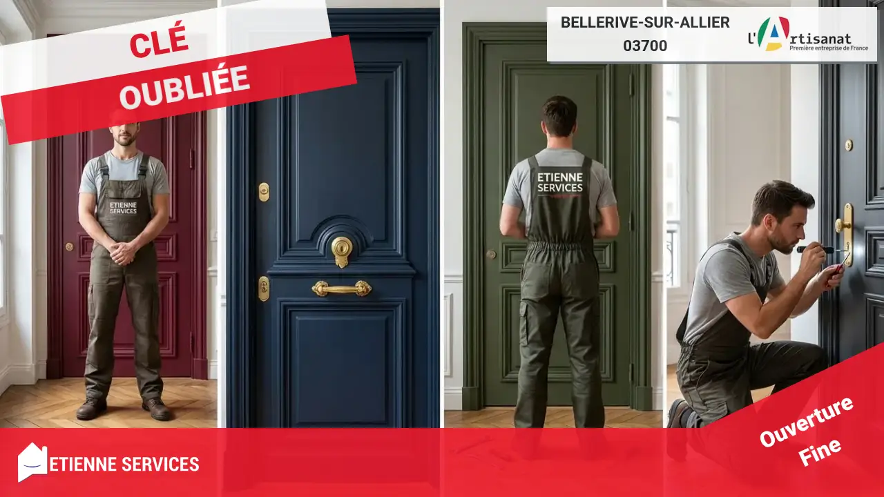 Service d'Ouverture de Porte Rapide et Efficace à Bellerive-sur-Allier