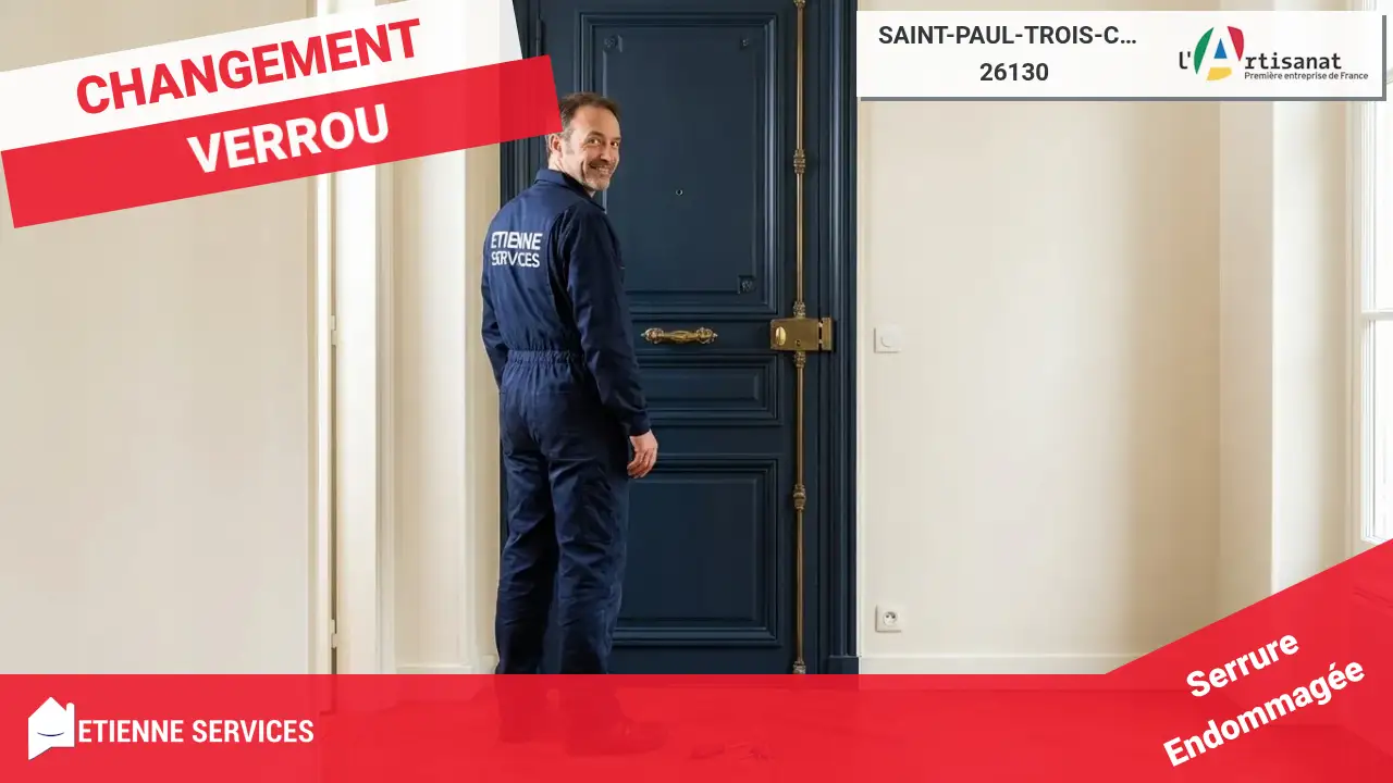 Service de dépannage serrurerie express et fiable à Saint-Paul-Trois-Châteaux