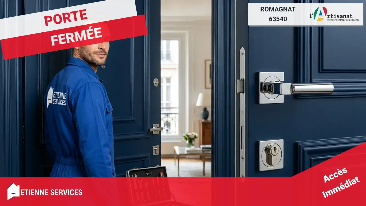 Service d'Ouverture de Porte Rapide et Efficace par nos Experts à Romagnat