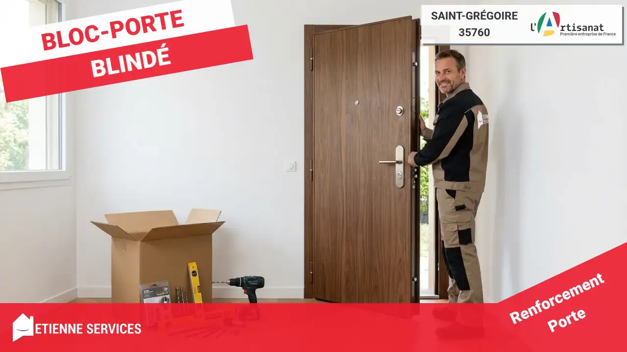 Experts en Installation de Porte Blindée pour une Sécurité Optimale à Saint-Grégoire