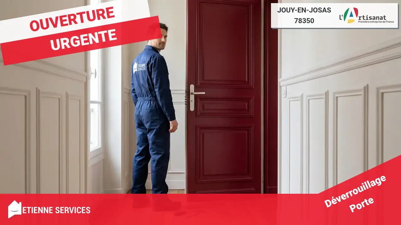 Service Rapide d'Ouverture de Porte à Jouy-en-Josas par des Artisans Qualifiés