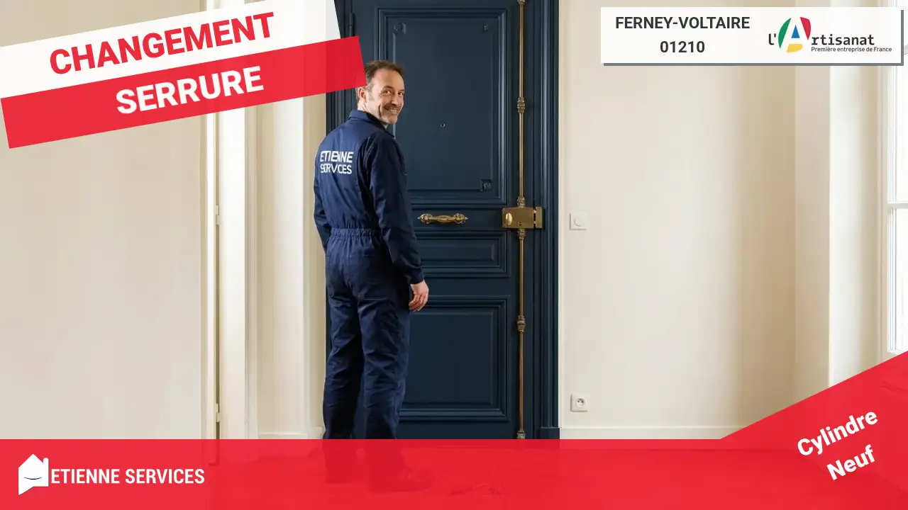 Votre Service de Dépannage Serrurerie de Confiance et Efficace à Ferney-Voltaire