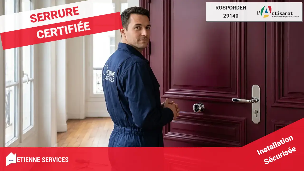 Spécialistes en Installation et Remplacement de Serrures toutes marques à Rosporden