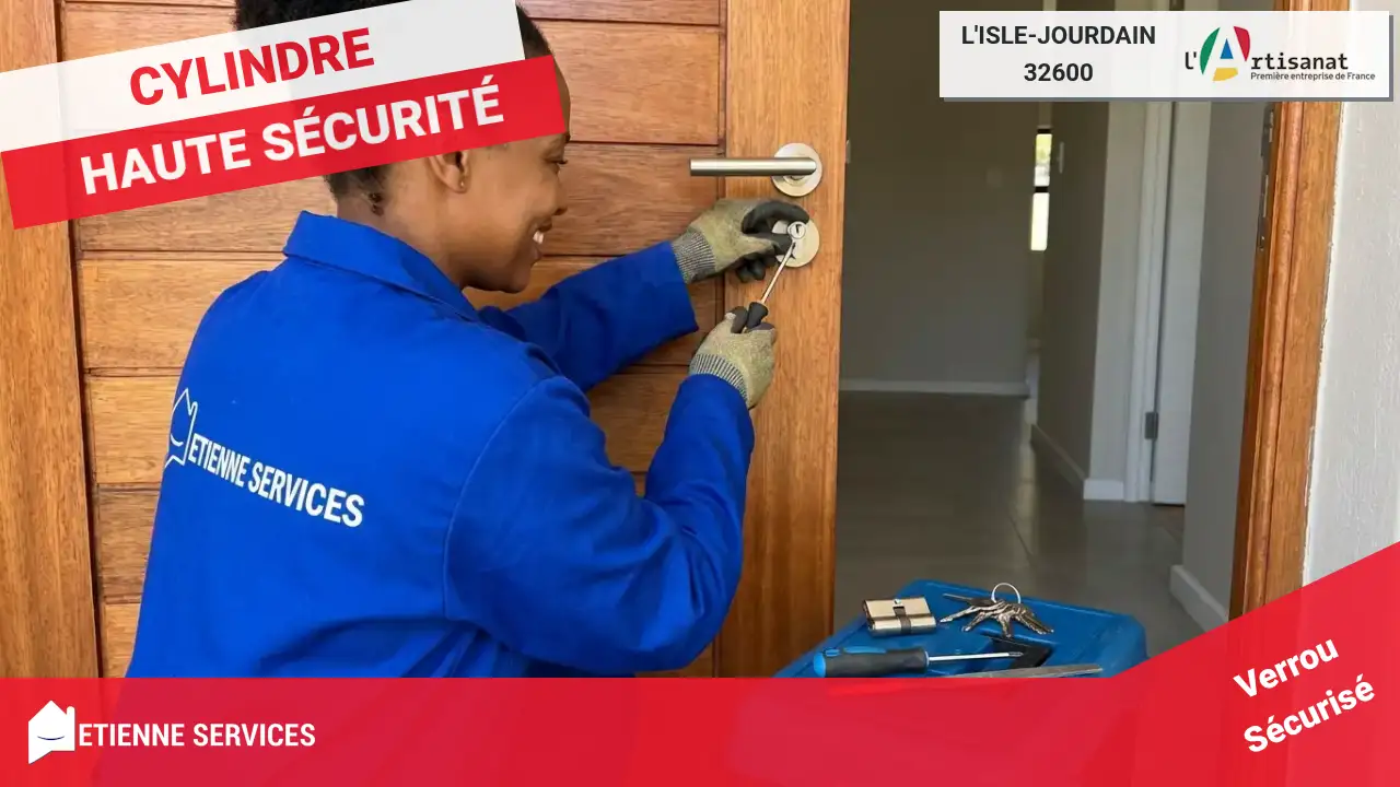 Installation et Remplacement de Serrure de Haute Sécurité par des Experts à L'Isle-Jourdain