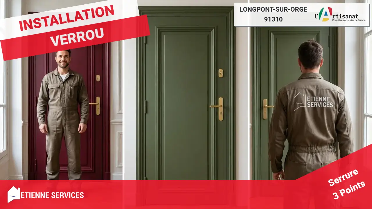 Artisans Experts en Installation et Remplacement de Serrure à Longpont-sur-Orge