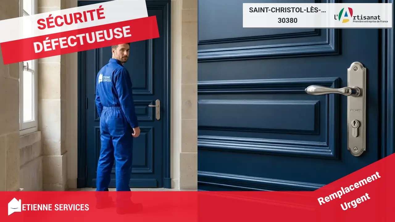 Le meilleur service de dépannage de serrurerie à Saint-Christol-lès-Alès, disponible 7j/7
