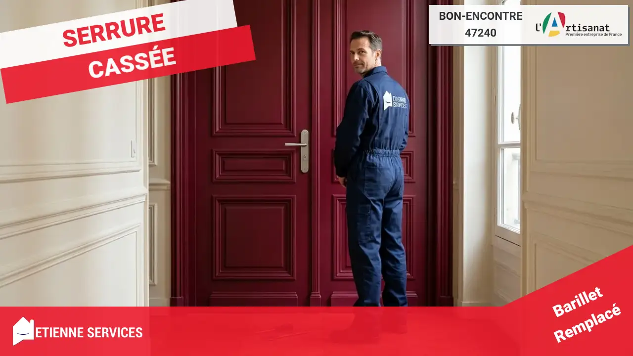 Service de Dépannage de Serrurerie d'Urgence à Bon-Encontre, 7j/7