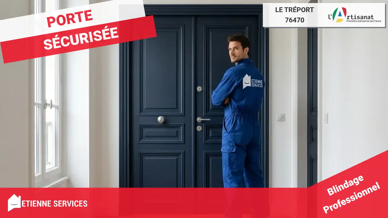 Pose de Porte Blindée par les Meilleurs Experts à Le Tréport et ses environs