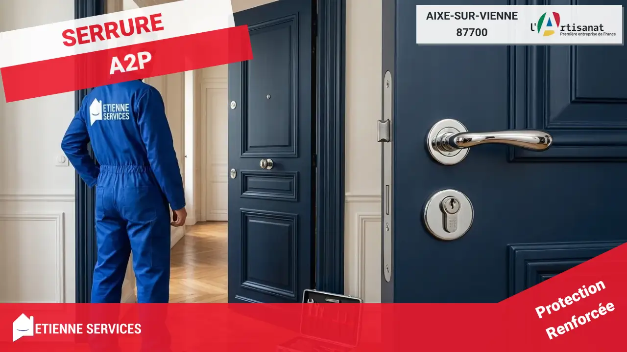 Experts en Installation et Remplacement de Serrure à Aixe-sur-Vienne (87700)