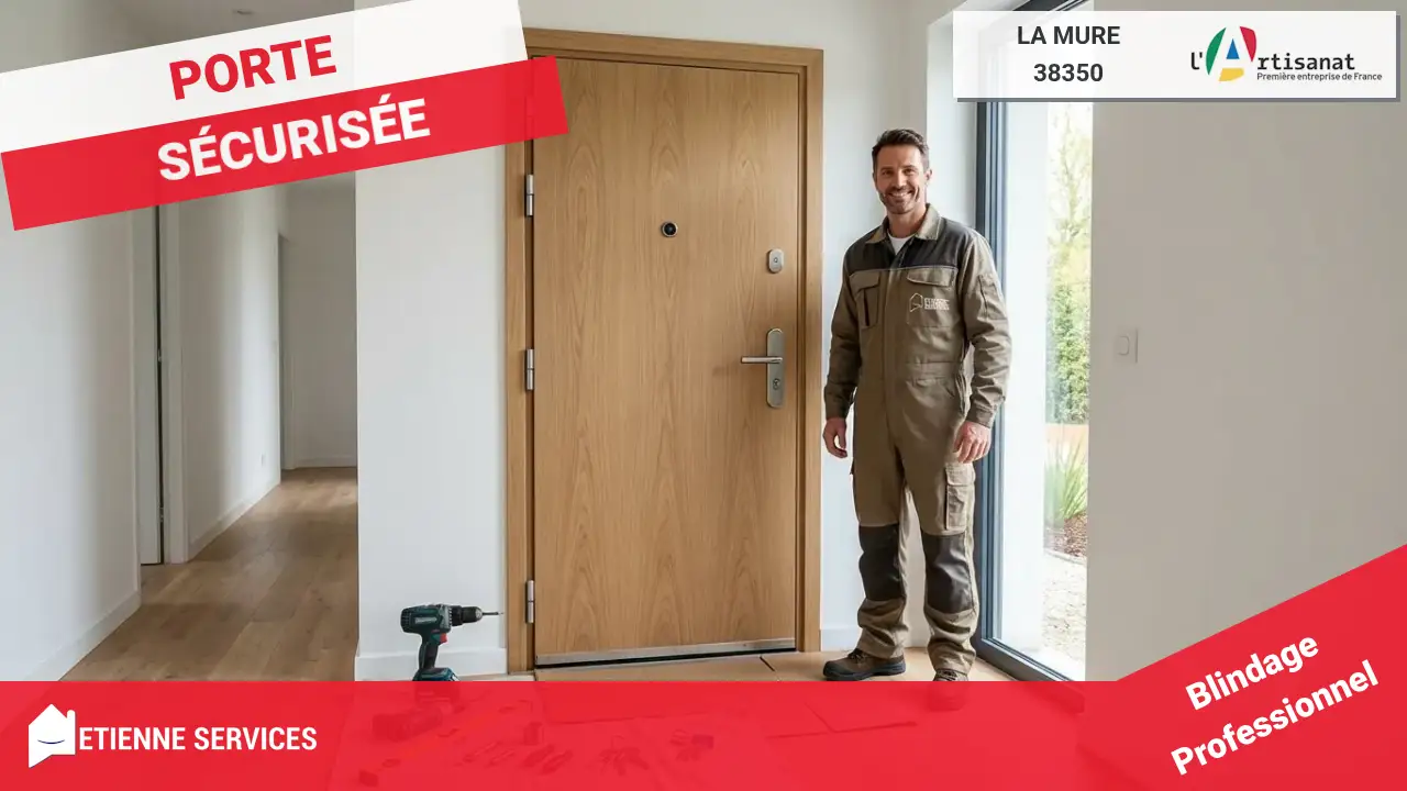 Installation et Remplacement de Porte Blindée de Haute Sécurité à La Mure (38350)