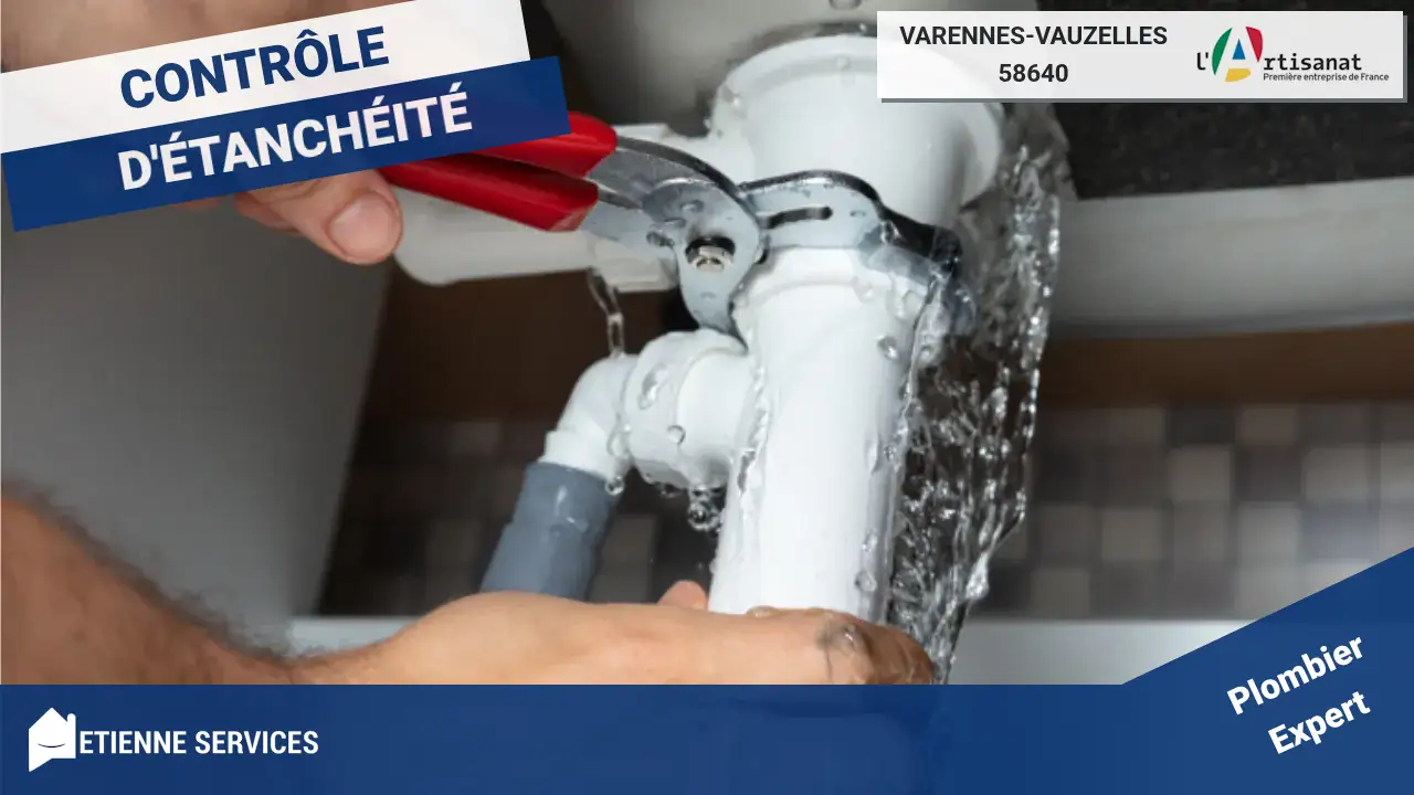 Experts en Réparation de Fuite d'eau à Varennes-Vauzelles, intervention rapide 7j/7