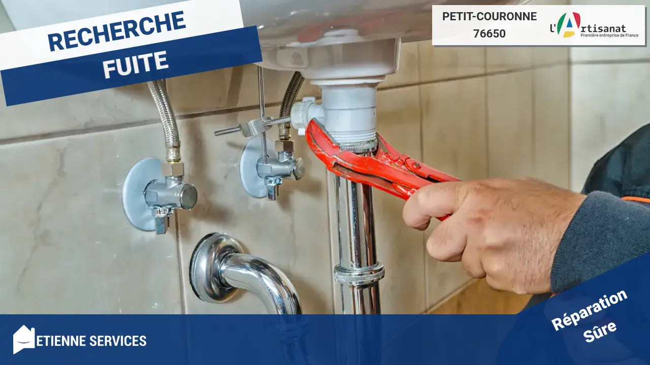 Réparation Efficace de Fuite d'Eau par nos Artisans Plombiers à Petit-Couronne