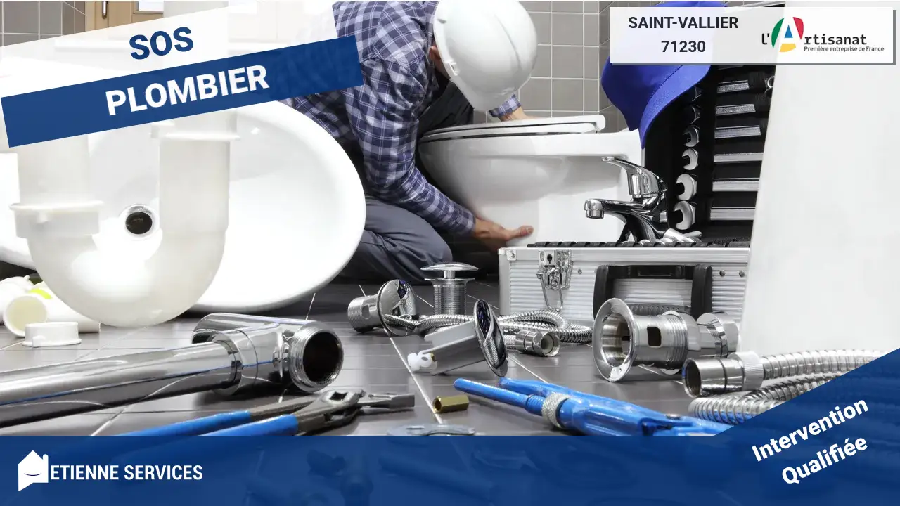 Les experts du dépannage et de l'installation de plomberie à Saint-Vallier