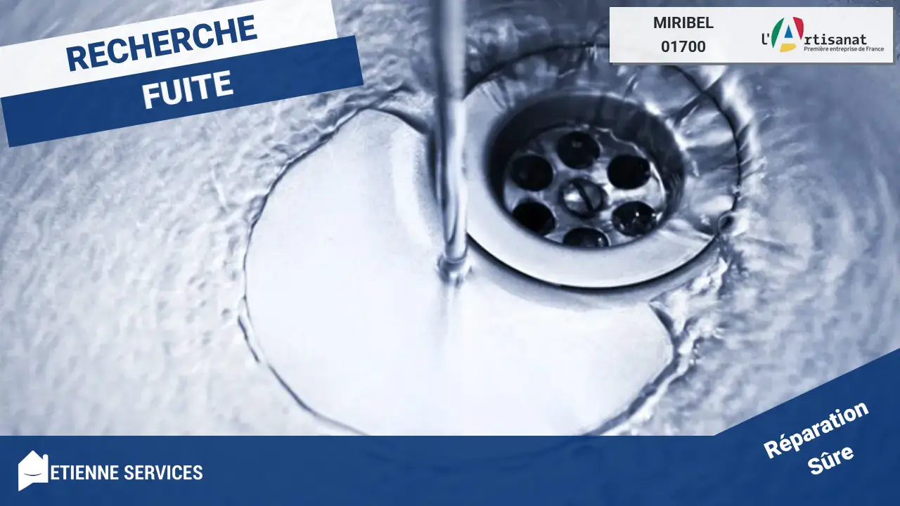 Experts en réparation de fuite d'eau à Miribel, intervention rapide et efficace
