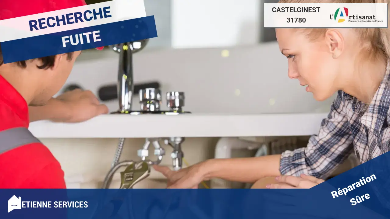 Réparation Express de Fuite d'Eau par les meilleurs Plombiers à Castelginest
