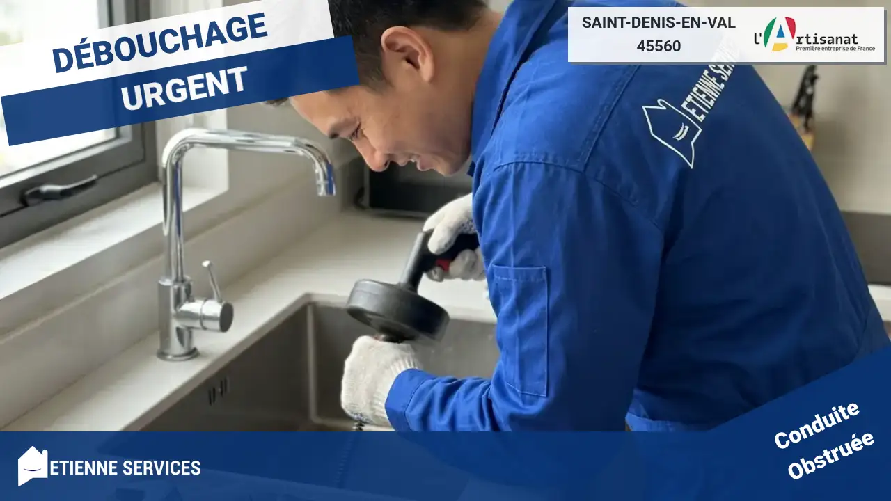 Service Professionnel de Débouchage de Canalisation à Saint-Denis-en-Val