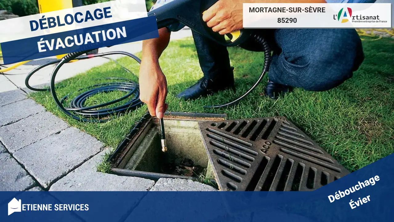 Service expert de débouchage de canalisation à Mortagne-sur-Sèvre et ses environs