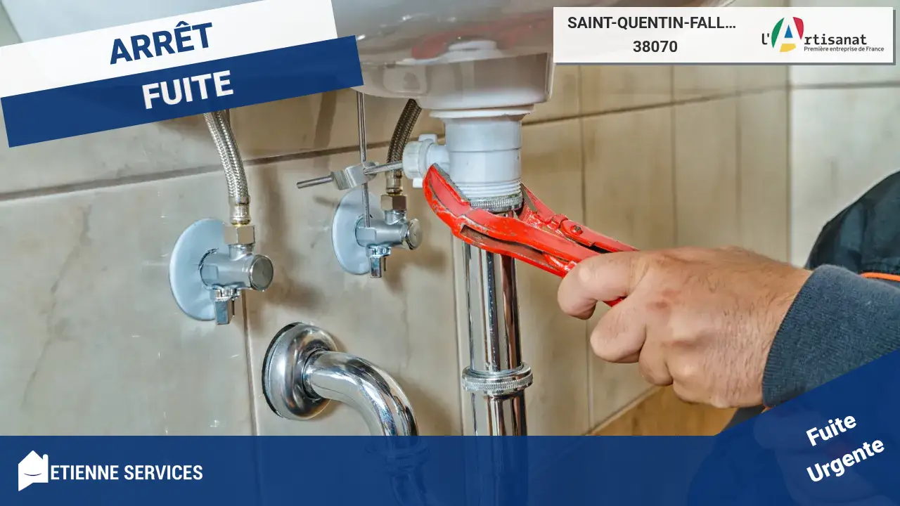 Réparation Express de Fuite d'Eau par nos Artisans Experts à Saint-Quentin-Fallavier