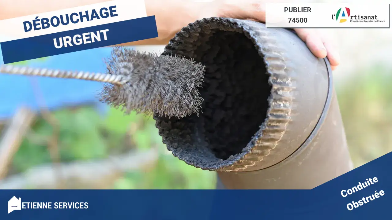 Service de débouchage de canalisation efficace à Publier (74500)