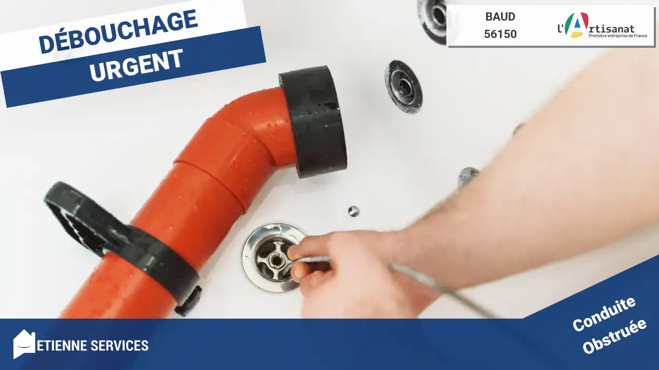 Experts en débouchage de canalisation rapide et efficace à Baud