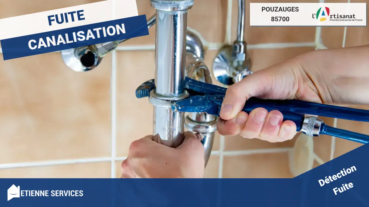 Spécialistes de la réparation de fuite d'eau rapide à Pouzauges