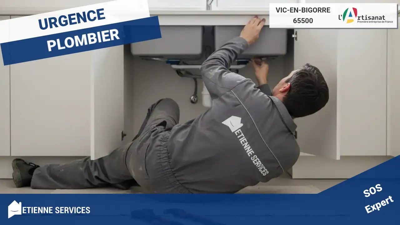 Nos experts plombiers pour votre dépannage et installation à Vic-en-Bigorre