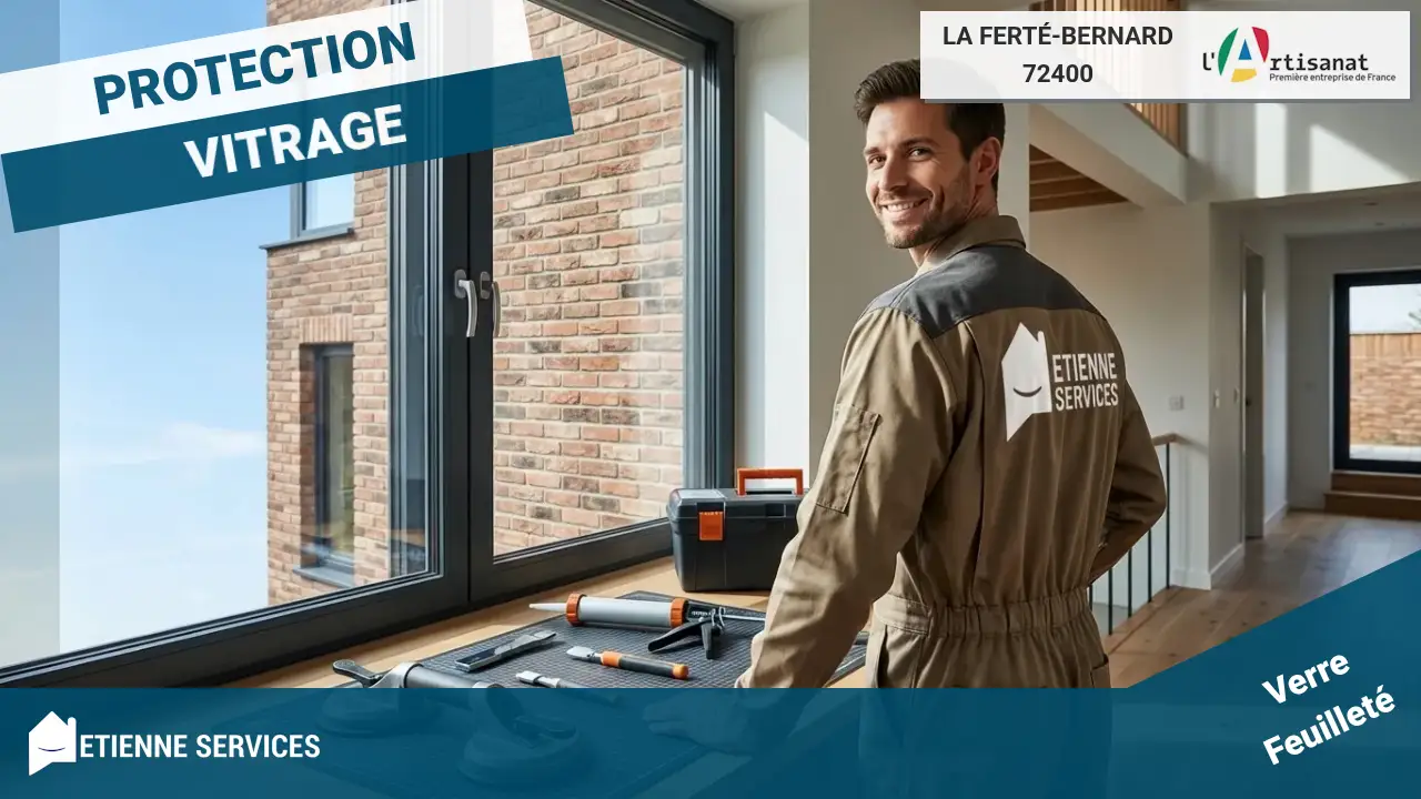 Votre service de dépannage vitrerie d'urgence, rapide et efficace à La Ferté-Bernard