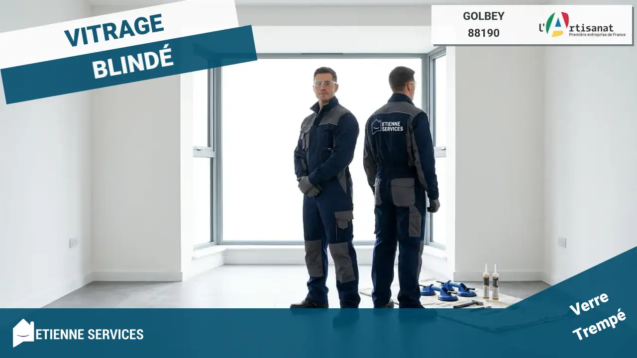 Service de dépannage d'urgence en vitrerie sur Golbey et ses environs